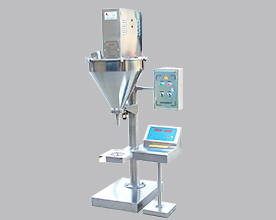 實拍半自動粉劑包裝機(jī)  速度快扭距大、可灌裝多種粉劑